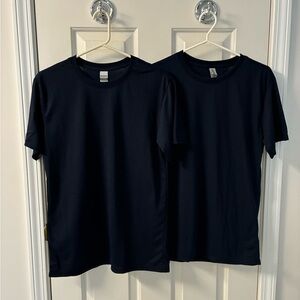 Gildan Men's Navy Short Sleeve Tees; brand new - never worn